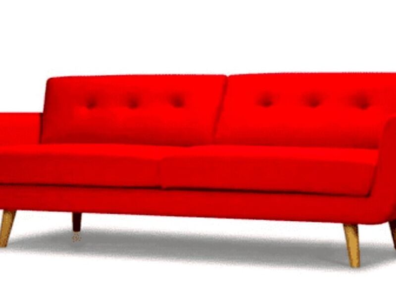 Sofa Moderno Rojo Peru