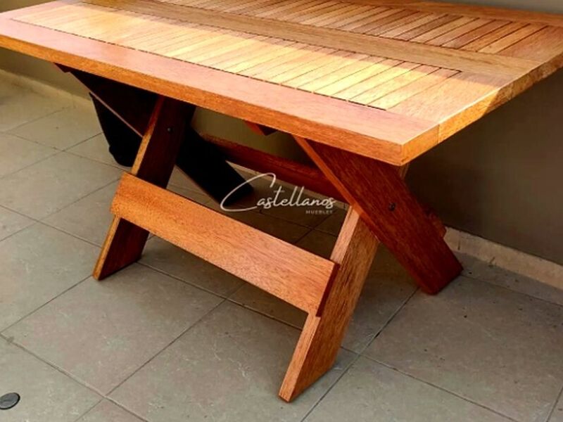 Mesa Plegable Madera Peru