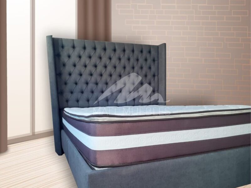 Cama Madera Queen Perú