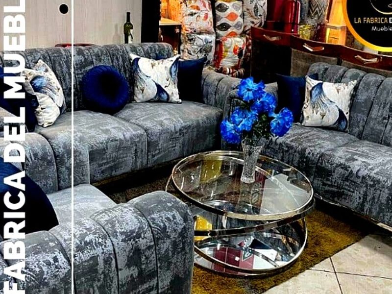 Juego Sofas Moderno Grises Peru