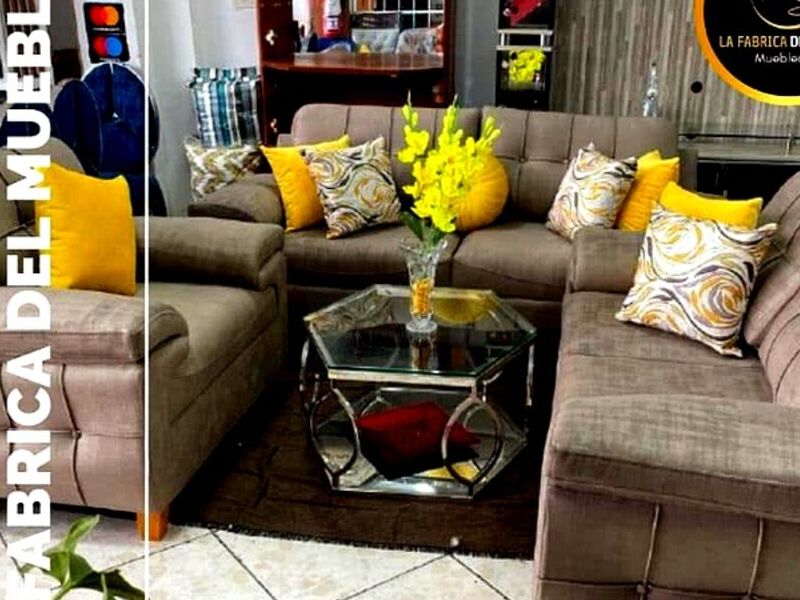 Juego Sofas Modernos Charlie Peru