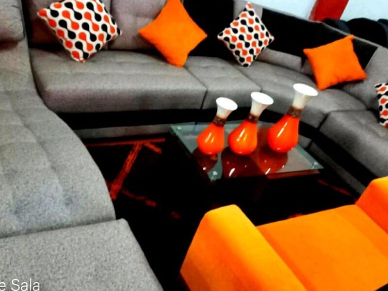 Juego Sofas Moderno Kamasutra Gris 