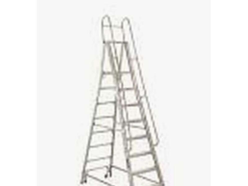 Escalera plataforma de aluminio Carabayllo