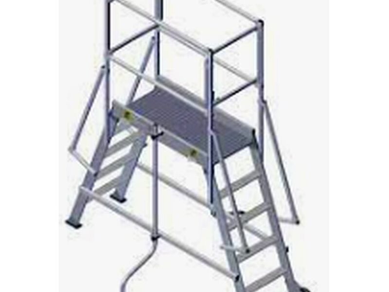 Escalera plataforma aluminio Carabayllo