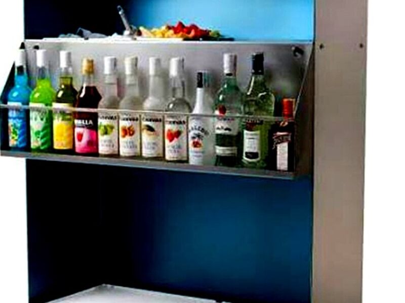Bar Madera Prepintada Pequeño Perú