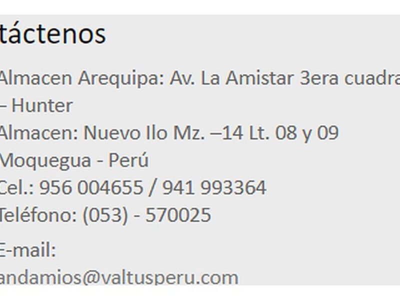 SERVICIO CLIENTE