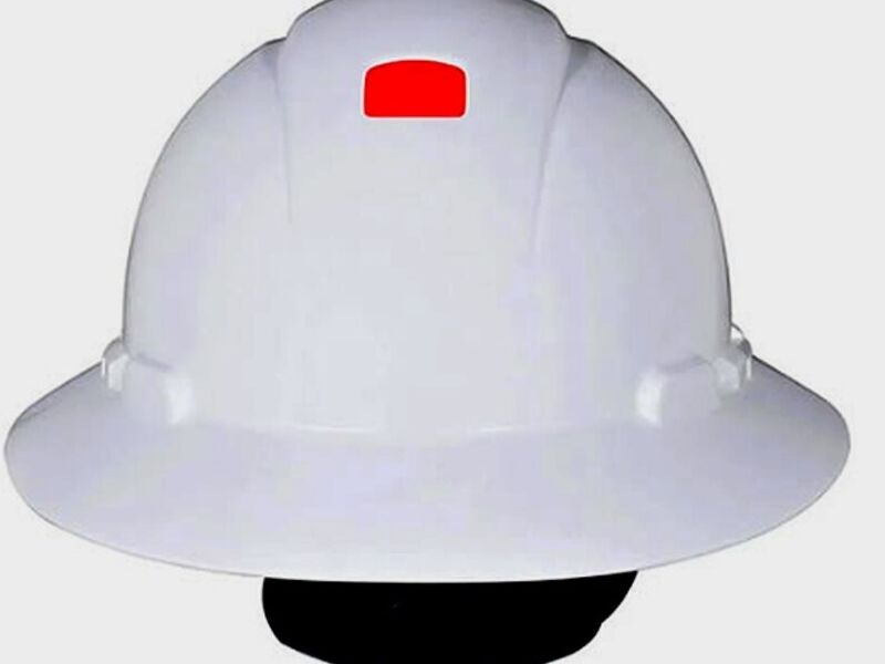 Casco de ala Ancha Blanco Perú