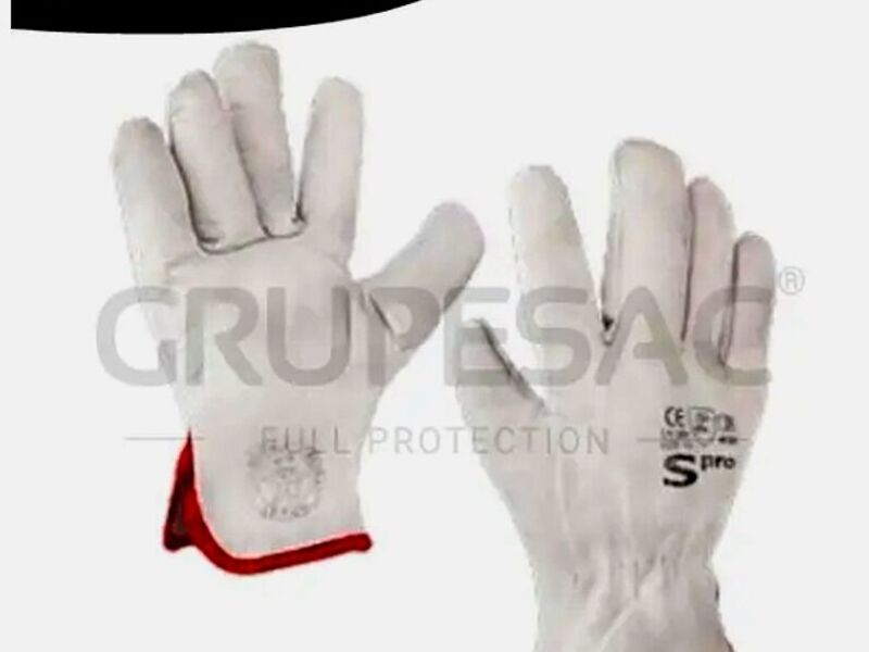 Guantes Conector Cuero Natural Spro Perú