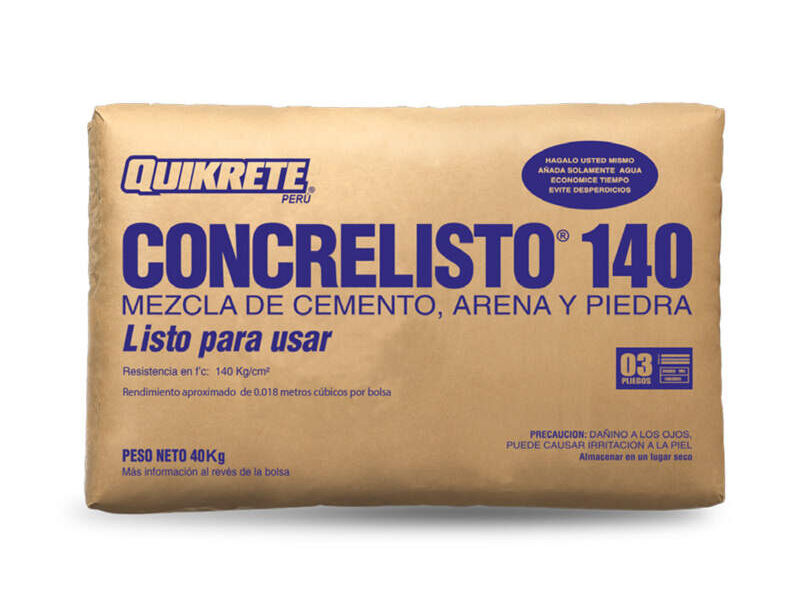 Concreto Concrelisto 140 Lima