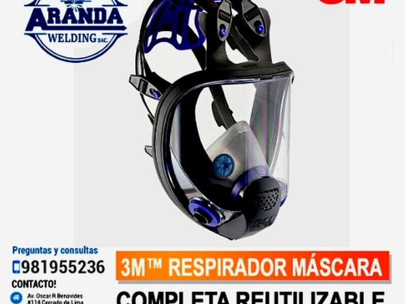 Respirador Máscara Completa Reutilzable Perú
