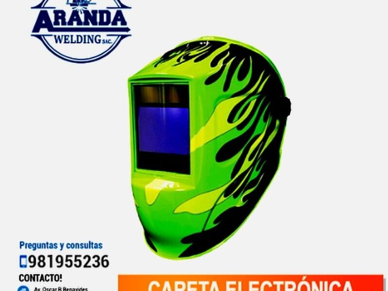 Careta Electrónica WELD500 MOD. Perú