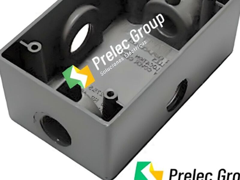 CAJA RECTANGULAR CONDULET 1/2 PRELEC GROUP