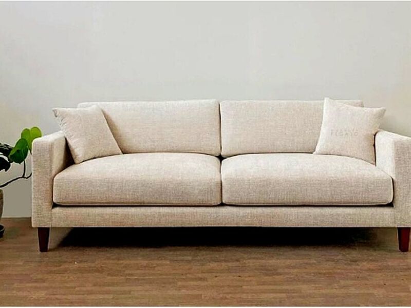 Sofa 2 plazas Blanco SF-012 Perú