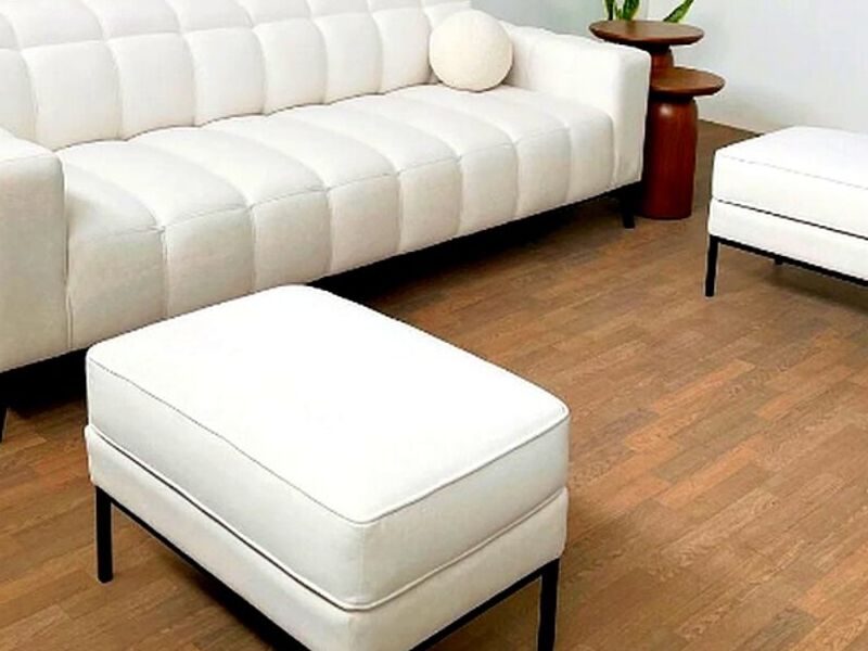 Juego Sofas Modernos Blancos Perú