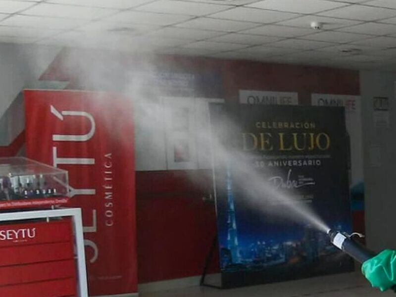 desinfección departamentos Perú