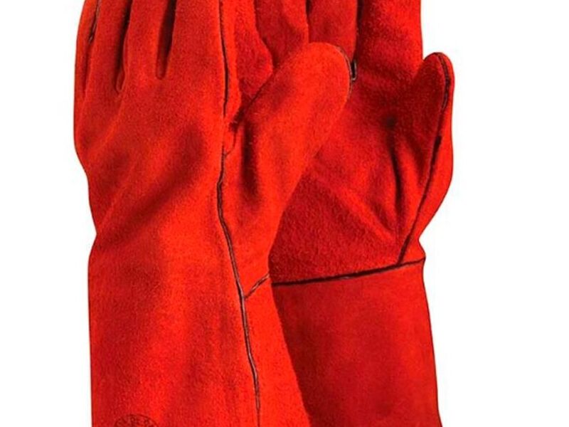 GUANTE SOLDADOR ROJO LA VICTORIA LIMA