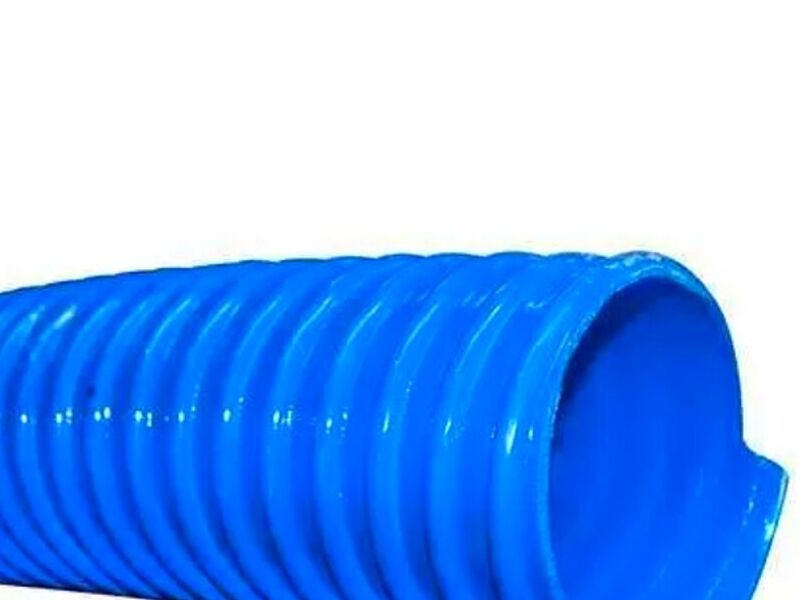 MANGUERA CORRUGADA AZUL SUCCION   Santa Anita