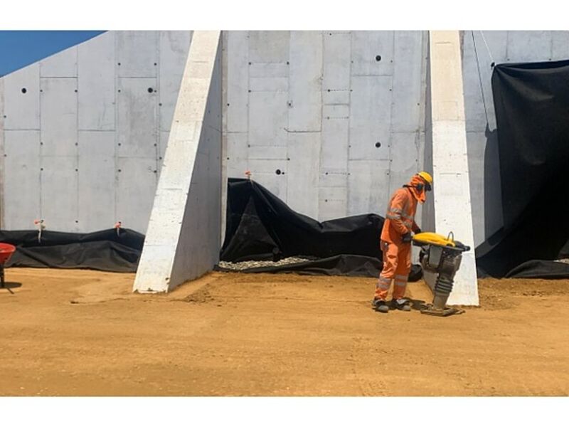 Construcción Presa