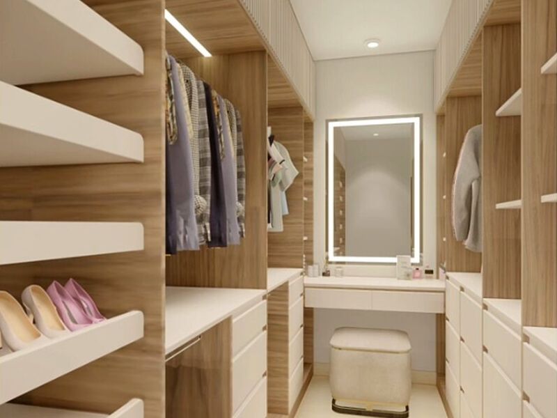 Diseño Closet Mujer 