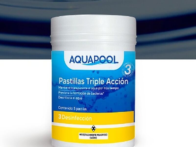 PASTILLAS TRIPLE ACCIÓN AQUAPOOL