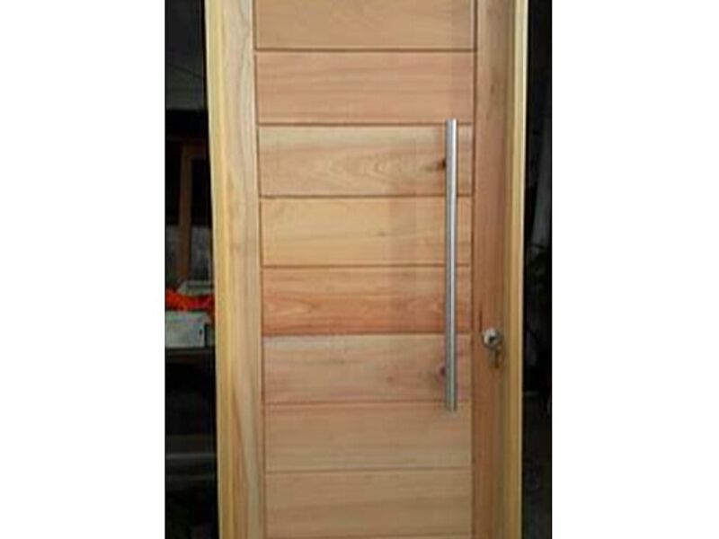 Puerta Exterior Madera Tipo III