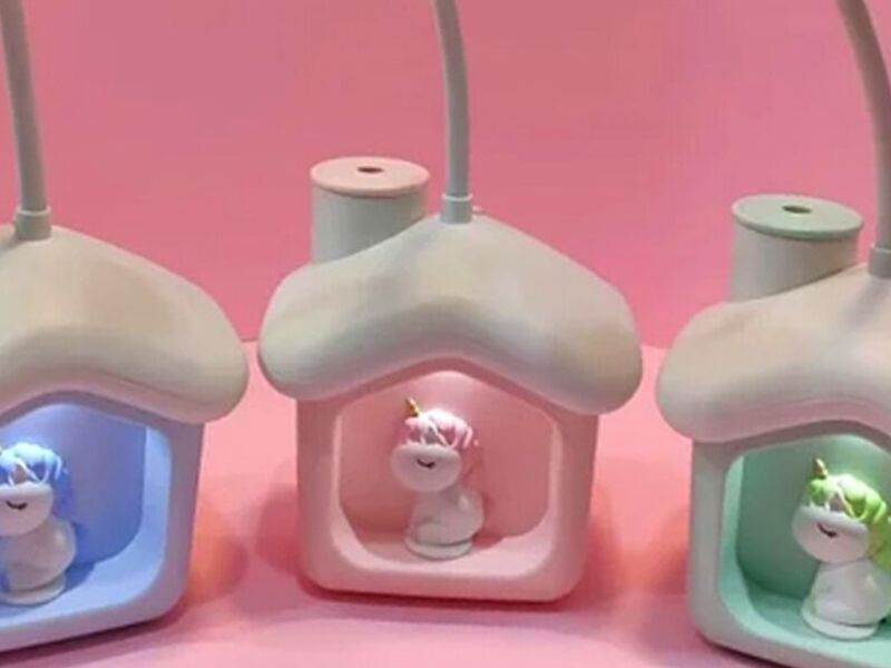 LAMPARA CASITA CON TAJADOR