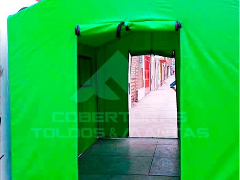 CARPA VERDE CON DOS ENTRADAS