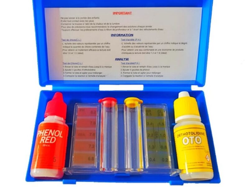Kit De Análisis Cloro y Ph Aquant