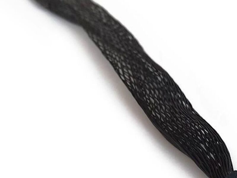 Mallas dimensionadas negras tipo Ajo de 40 cm