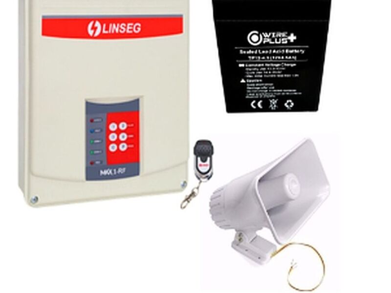 KIT ALARMA COMUNITARIA LINSEG AX-65L