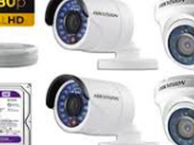  Promocion de Kit 4 Camaras de Seguridad HD