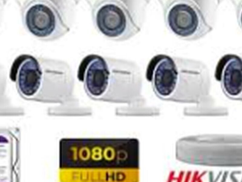 Promocion de Kit 8 Camaras de Seguridad HD