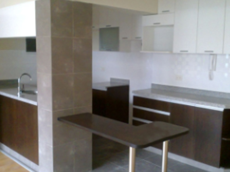 kitchenette en melanina Lima Decor Casas