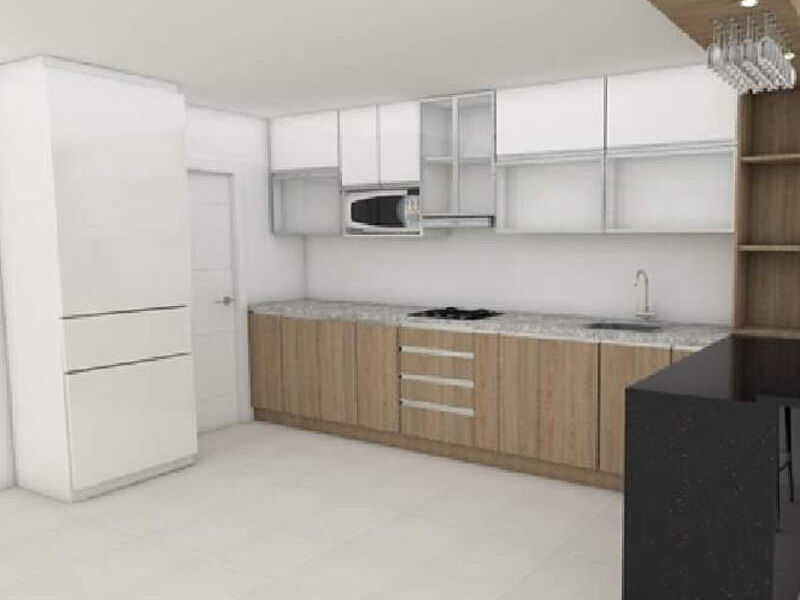 Muebles de cocina blanco Lima MSPERU