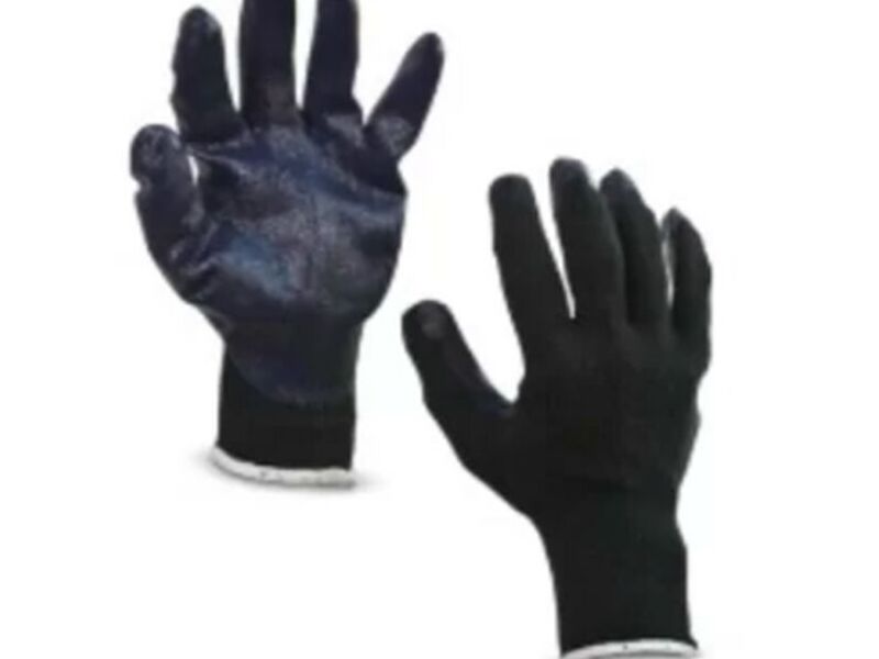 Guantes de Hilo con Palma de Nitrilo
