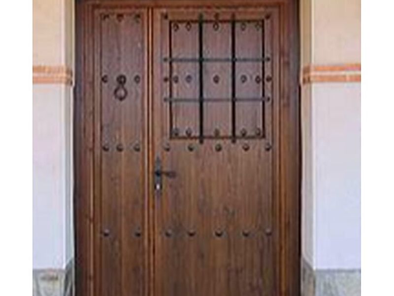 Puerta Exterior Madera Tipo IV