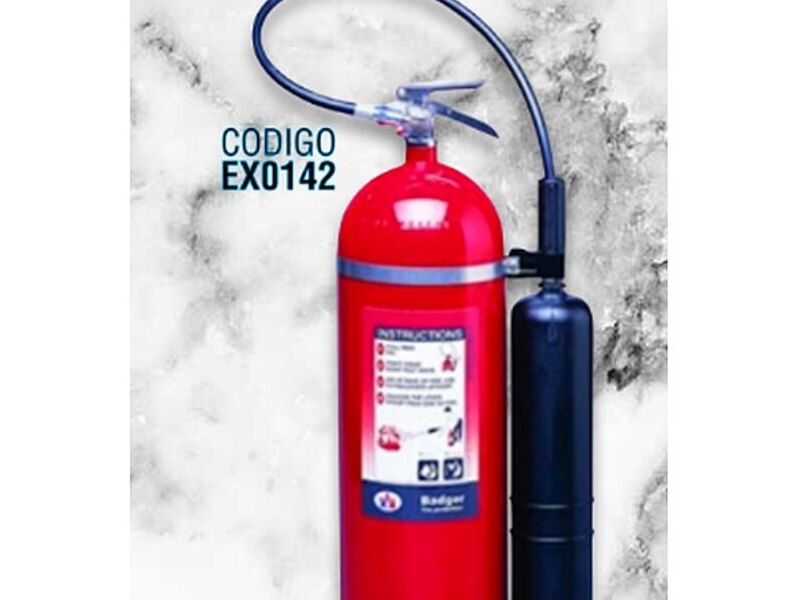 Extintor BADGER Dióxido Carbono (Co2) 
