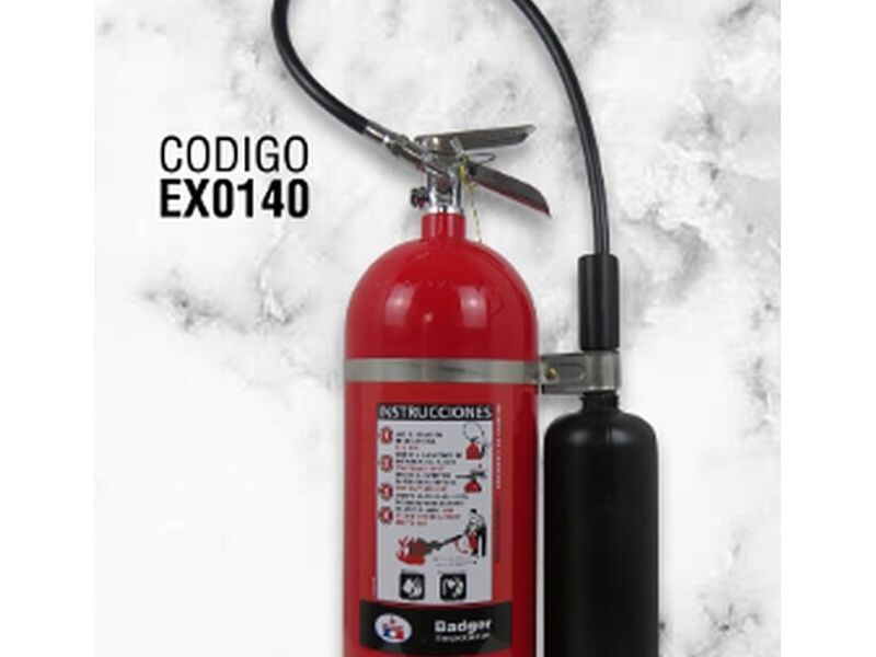 Extintor 10 Dióxido de Carbono (Co2)
