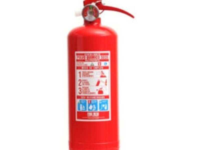 Extintor 9kg PQS tipo ABC al 75