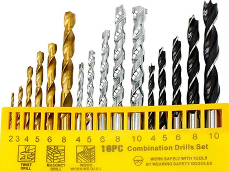 JUEGO DE BROCAS FIERRO CONCRETO 16 PZA