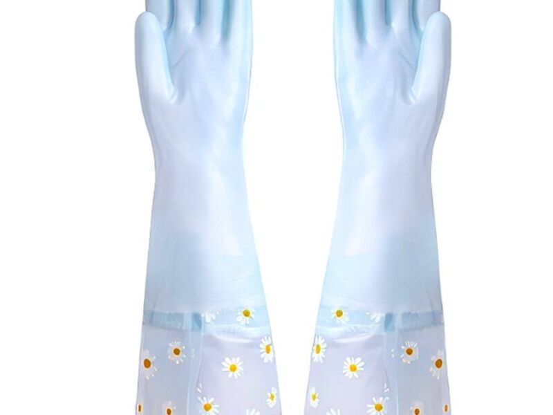 GUANTES DE LIMPIEZA DE MANGA LARGA TALLA L