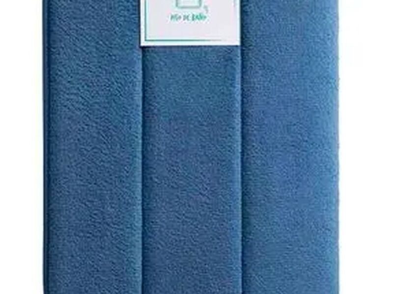 PISO BAÑO RAYAS AZUL
