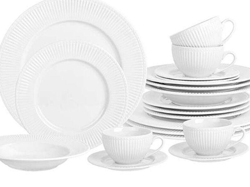 SET DE VAJILLA 20 PZAS NEW ROSSIE