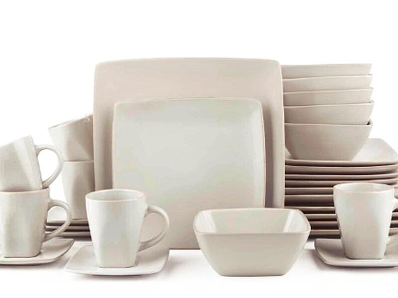 VAJILLA RIPLEY HOME BLANCO GRES 30