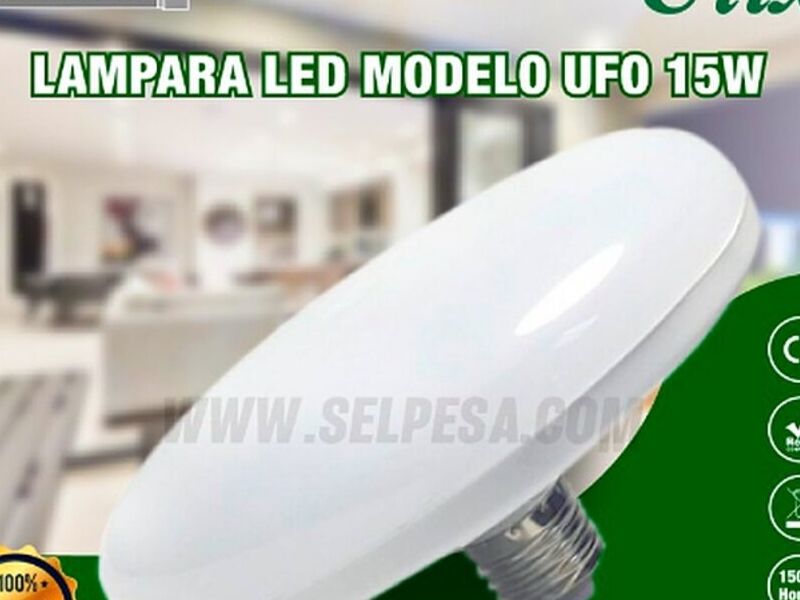LAMPARA LED MODELO UFO 15W 