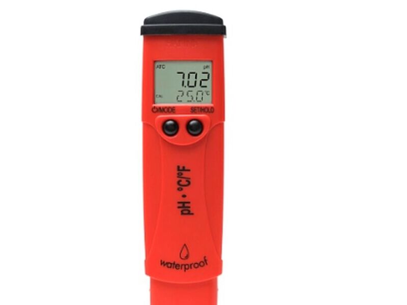 MEDIDOR DE PH Y TEMPERATURA 
