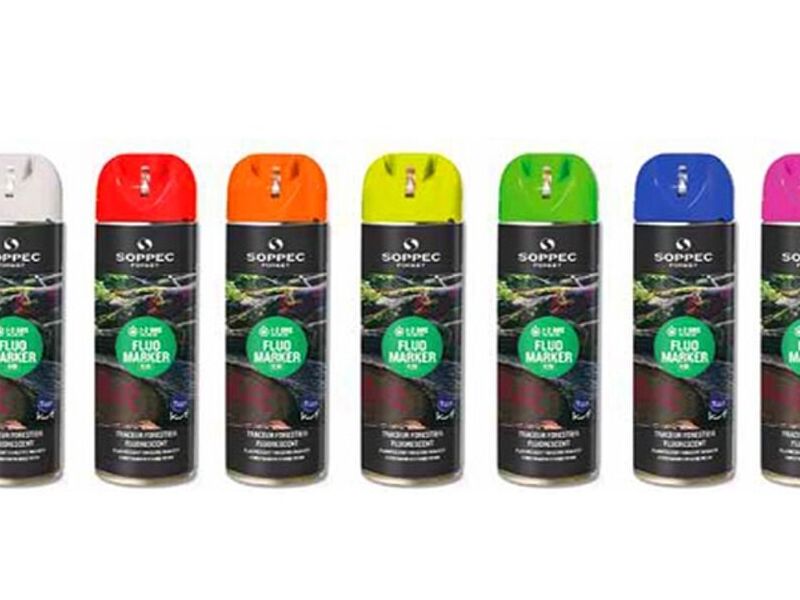 Spray de pintura forestal fluorescente FLUO