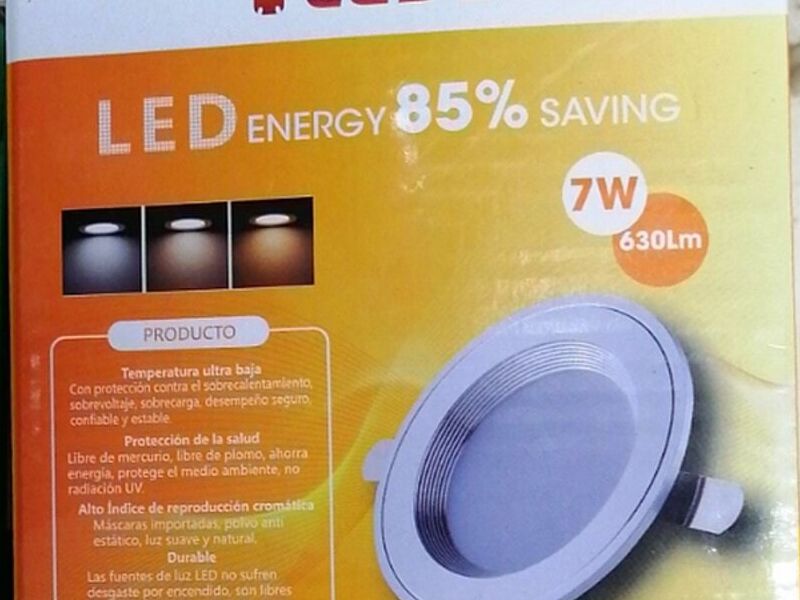 DICROICO LED 7W LUZ BLANCA – CUBULL ULIX