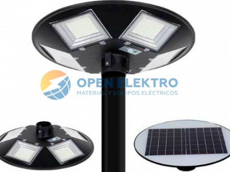 FAROLA SOLAR LED UFO REDONDA 