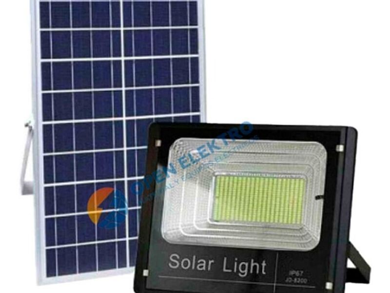 REFLECTOR LED 200W CON PANEL SOLAR